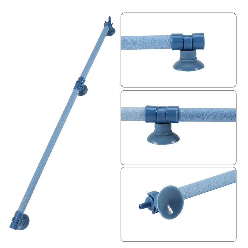 ZERONE حجر الهواء زيرون، جهاز فقاعات الهواء لحوض السمك، جهاز أكسجين لحوض السمك (23" ) - Image 3